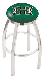  Hawaii 25" Swivel Counter Stool with Chrome Finish  