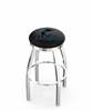  Miami Marlins 25" Swivel Counter Stool with Chrome Finish  