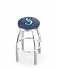  Seattle Mariners 25" Swivel Counter Stool with Chrome Finish  