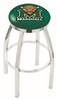  Marshall 25" Swivel Counter Stool with Chrome Finish  