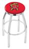  Maryland 25" Swivel Counter Stool with Chrome Finish  