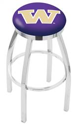  Washington 25" Swivel Counter Stool with Chrome Finish  