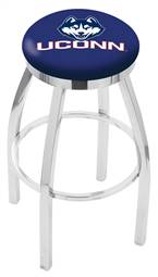  Connecticut 30" Swivel Bar Stool with Chrome Finish  