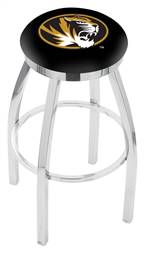  Missouri 30" Swivel Bar Stool with Chrome Finish  