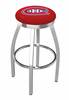  Montreal Canadiens 30" Swivel Bar Stool with Chrome Finish  