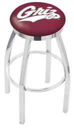  Montana 30" Swivel Bar Stool with Chrome Finish  