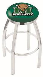  Marshall 30" Swivel Bar Stool with Chrome Finish  