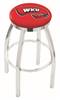  Western Kentucky 30" Swivel Bar Stool with Chrome Finish  