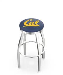  Cal 36" Swivel Bar Stool with Chrome Finish  