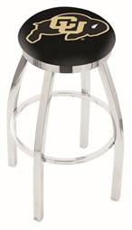  Colorado 36" Swivel Bar Stool with Chrome Finish  