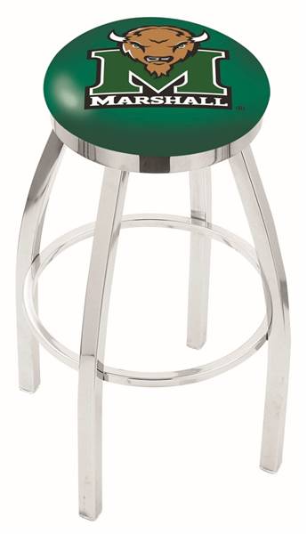  Marshall 36" Swivel Bar Stool with Chrome Finish  