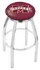  Mississippi State 36" Swivel Bar Stool with Chrome Finish  