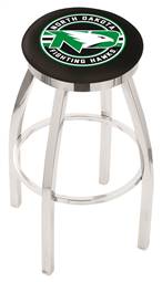  North Dakota 36" Swivel Bar Stool with Chrome Finish  