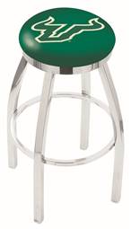  South Florida 36" Swivel Bar Stool with Chrome Finish  