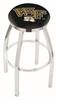  Wake Forest 36" Swivel Bar Stool with Chrome Finish  