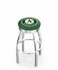  Oakland Athletics 25" Swivel Counter Stool with Chrome Finish  