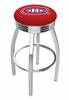  Montreal Canadiens 25" Swivel Counter Stool with Chrome Finish  