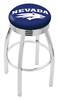  Nevada 25" Swivel Counter Stool with Chrome Finish  