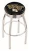  Wake Forest 25" Swivel Counter Stool with Chrome Finish  