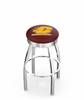  Central Michigan 30" Swivel Bar Stool with Chrome Finish  