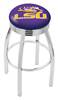  Louisiana State 30" Swivel Bar Stool with Chrome Finish  