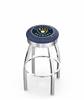  Milwaukee Brewers 30" Swivel Bar Stool with Chrome Finish  