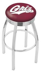  Montana 30" Swivel Bar Stool with Chrome Finish  