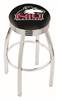  Northern Illinois 30" Swivel Bar Stool with Chrome Finish  