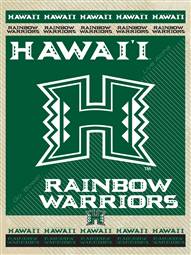 University of Hawaii 15x20 inches Canvas Wall Art