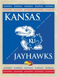 University of Kansas 15x20 inches Canvas Wall Art