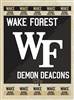 Wake Forest University 15x20 inches Canvas Wall Art