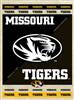 University of Missouri 24x32 Canvas Wall Art