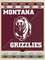 University of Montana 24x32 Canvas Wall Art