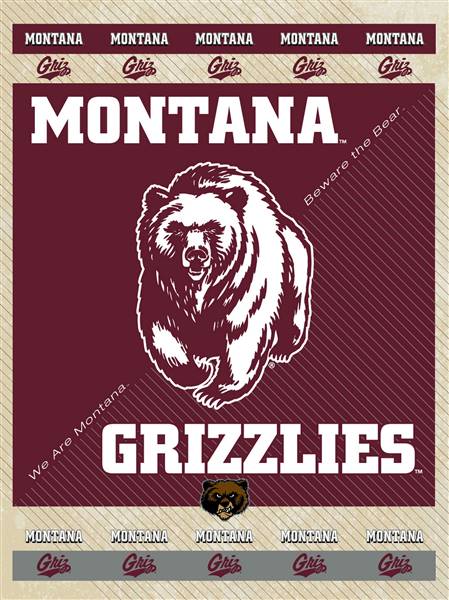 University of Montana 24x32 Canvas Wall Art