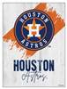 Houston Astros 15 X 20 inch Canvas Wall Art