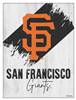 San Francisco Giants 15 X 20 inch Canvas Wall Art