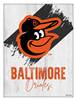 Baltimore Orioles 24 X 32 inch Canvas Wall Art