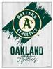 Oakland Athletics 24 X 32 inch Canvas Wall Art