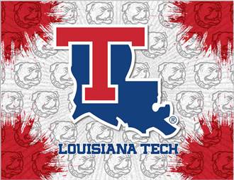 Louisiana Tech University 15x20 inches Canvas Wall Art