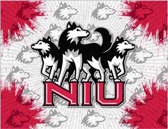 University of Northern Illinois 15x20 inches Canvas Wall Art