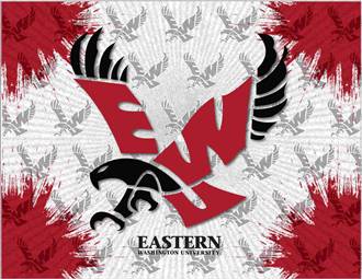 Eastern Washington University 24x32 Canvas Wall Art