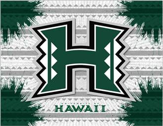 University of Hawaii 24x32 Canvas Wall Art