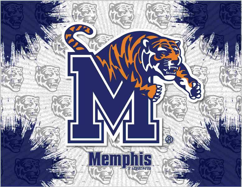 University of Memphis 24x32 Canvas Wall Art