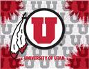 University of Utah 24x32 Canvas Wall Art