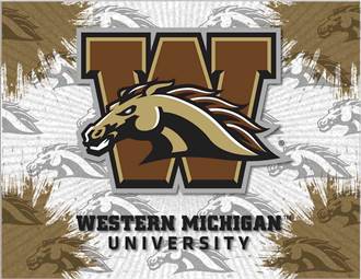 Western Michigan University 24x32 Canvas Wall Art