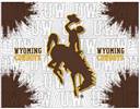 University of Wyoming 24x32 Canvas Wall Art