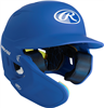 Rawlings MACH One-Tone Matte Helmet w/Adjustable Face Guard - Junior (MA07J) ROYAL Left Hand Batter
