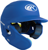 Rawlings MACH One-Tone Matte Helmet w/Adjustable Face Guard - Senior (MA07S) ROYAL Left Hand Batter