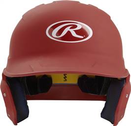 Rawlings Mach 1-Tone Helmet - Senior - Matte (MACHSR) CARDINAL 