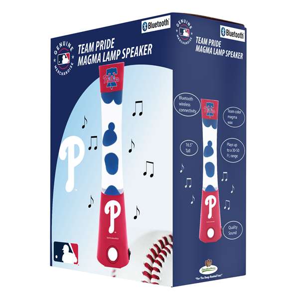 Philadelphia Phillies Magma Lava Lamp With Bluetooth Speaker 